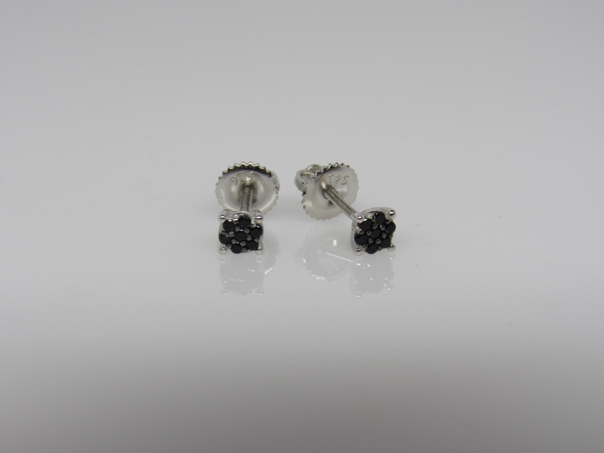 Micro Pave Round Earrings