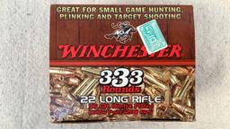 (333) Winchester 22 Long Rifle