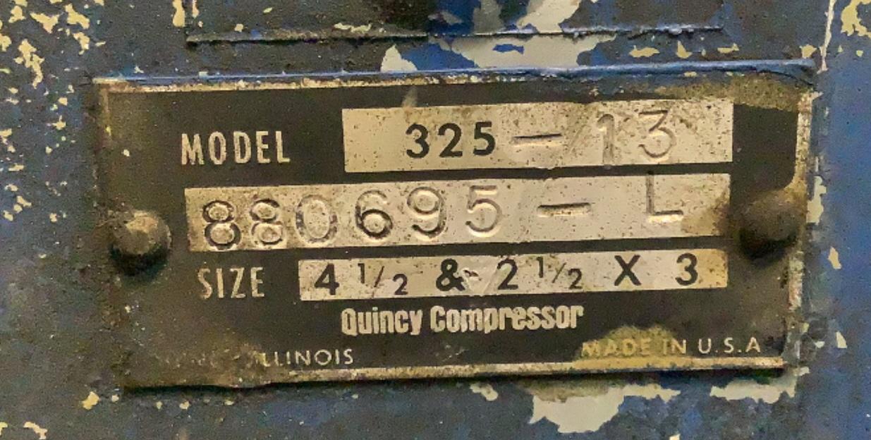 Quincy Air Compressor