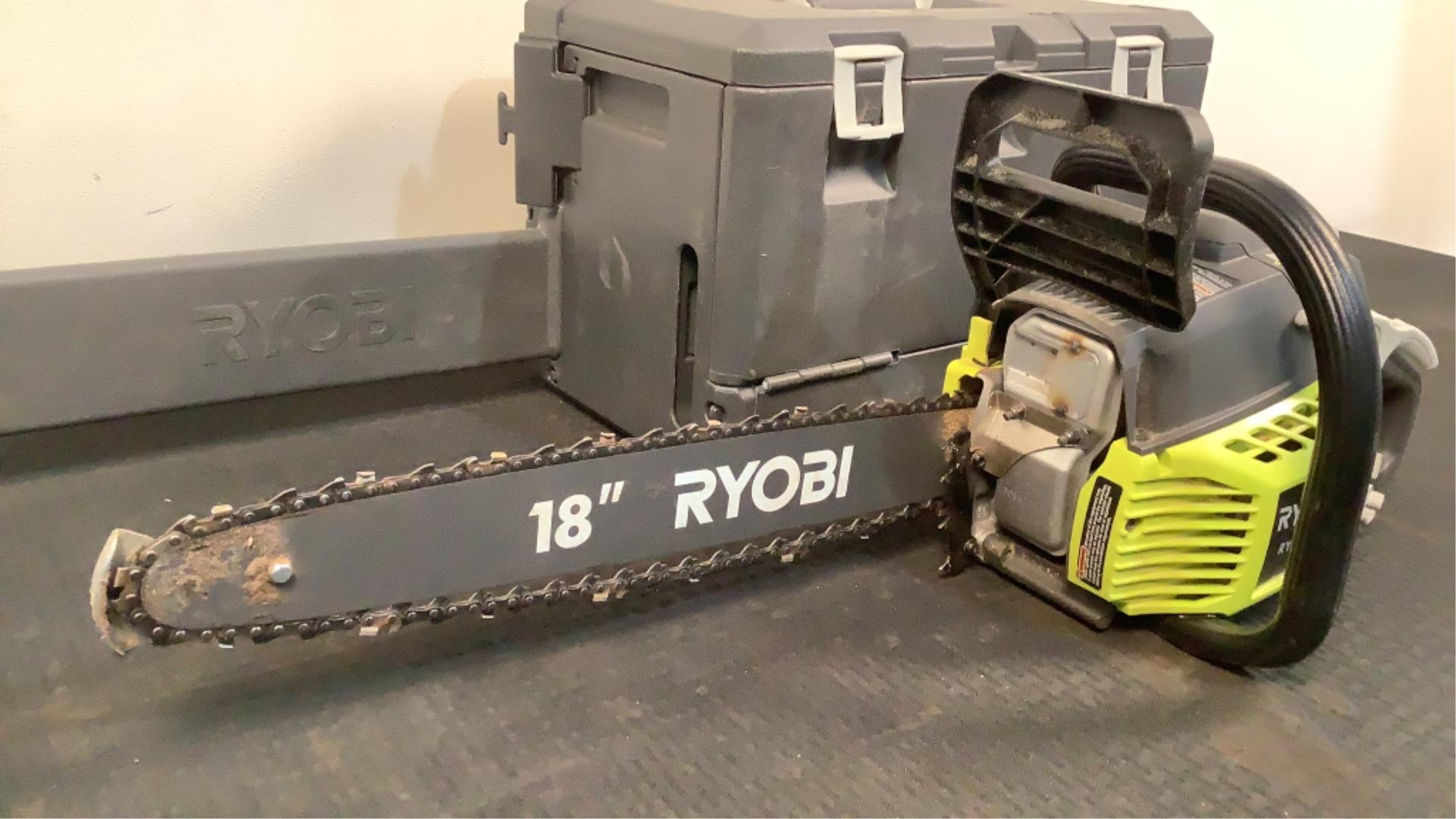 Ryobi 18" Gas Chainsaw RY3818