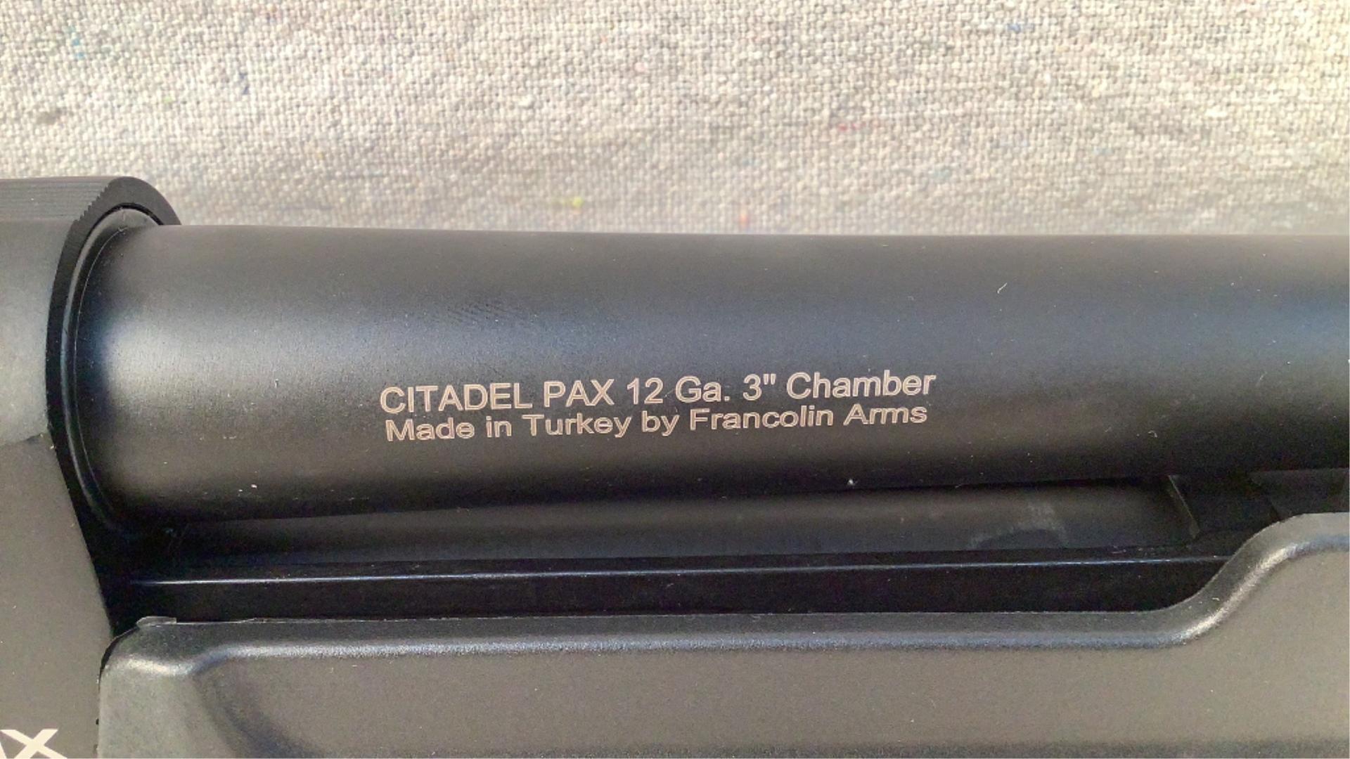 Citadel PAX 12 GA Pump Shotgun