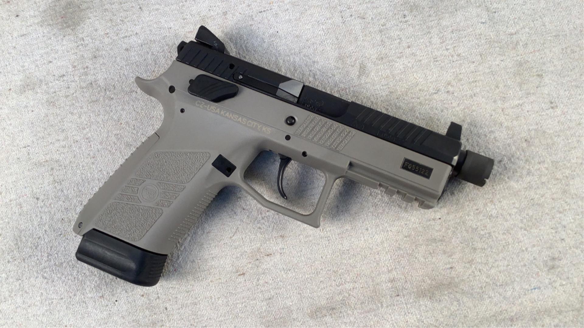 CZ P-07 Suppressor Ready Pistol 9mm Luger