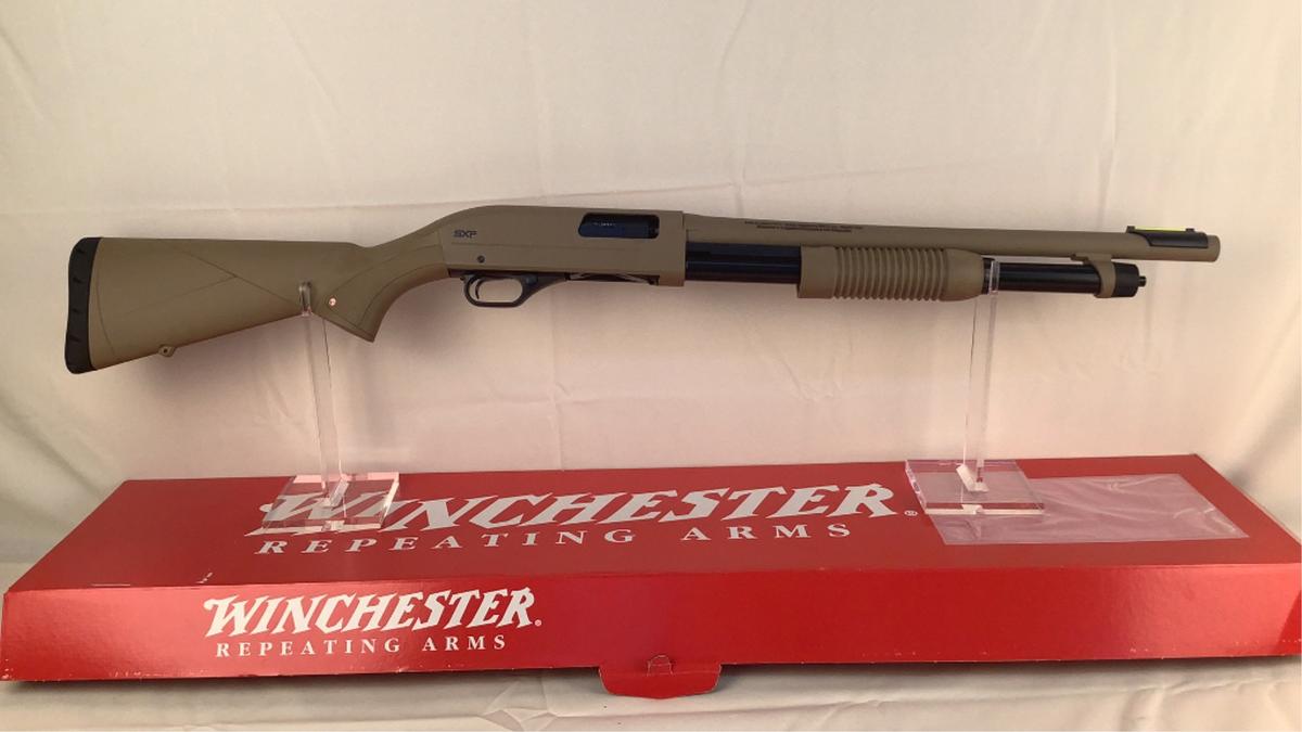 Winchester SXP Defender Pump Shotgun Dark Earth