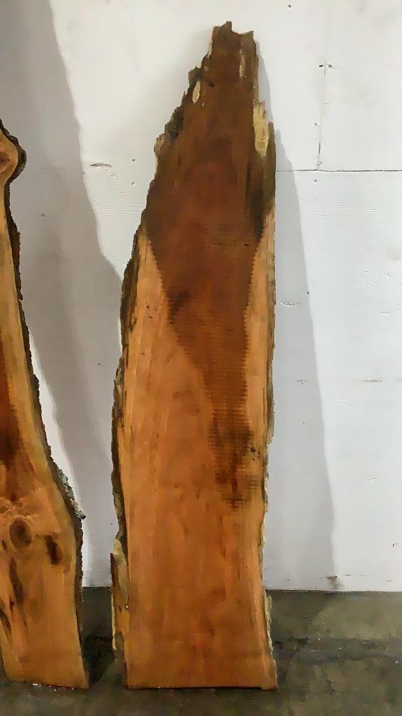 (2) 2" Cherry Live Edge Slabs