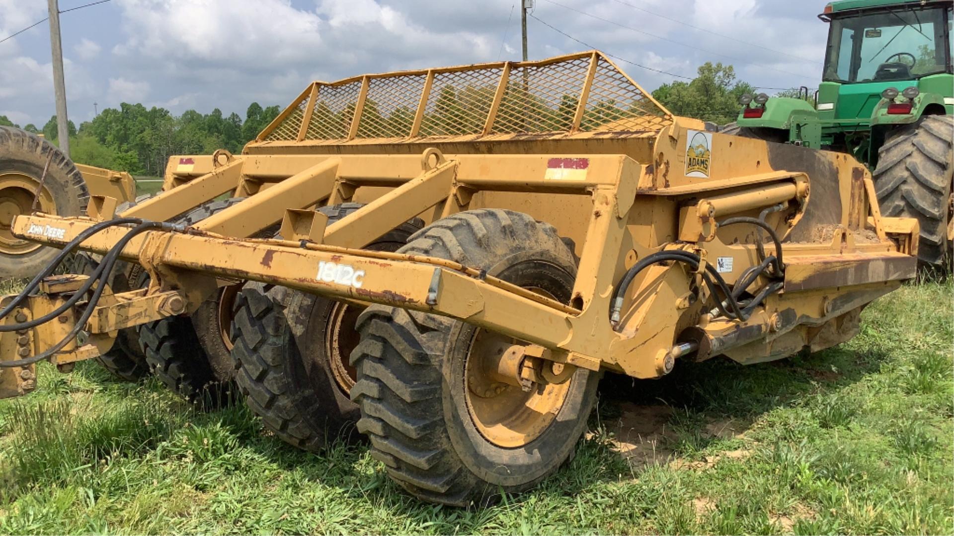 John Deere 12’ Hydraulic Scraper Attachment 1812C