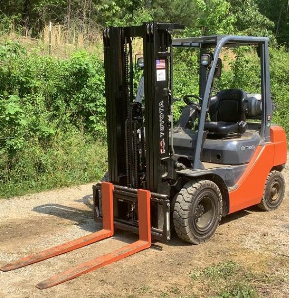 2015 Toyota 4,500Lb Propane Forklift 8FGU25