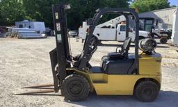 2012 Utilev 4,530Lb Propane Forklift UT25P