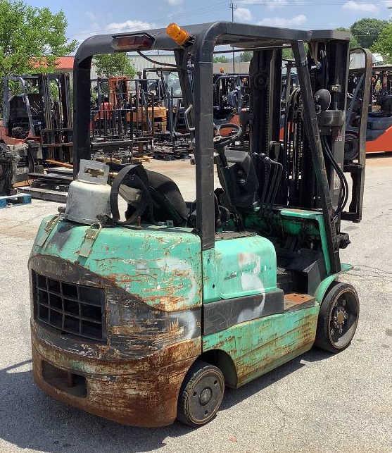 2011 Mitsubishi 4,350Lb Propane Forklift FGC25K