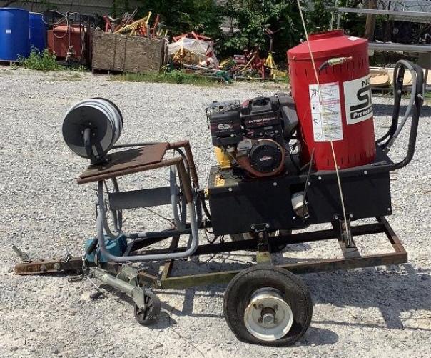 North Star Heated Pressure Washer Trailer