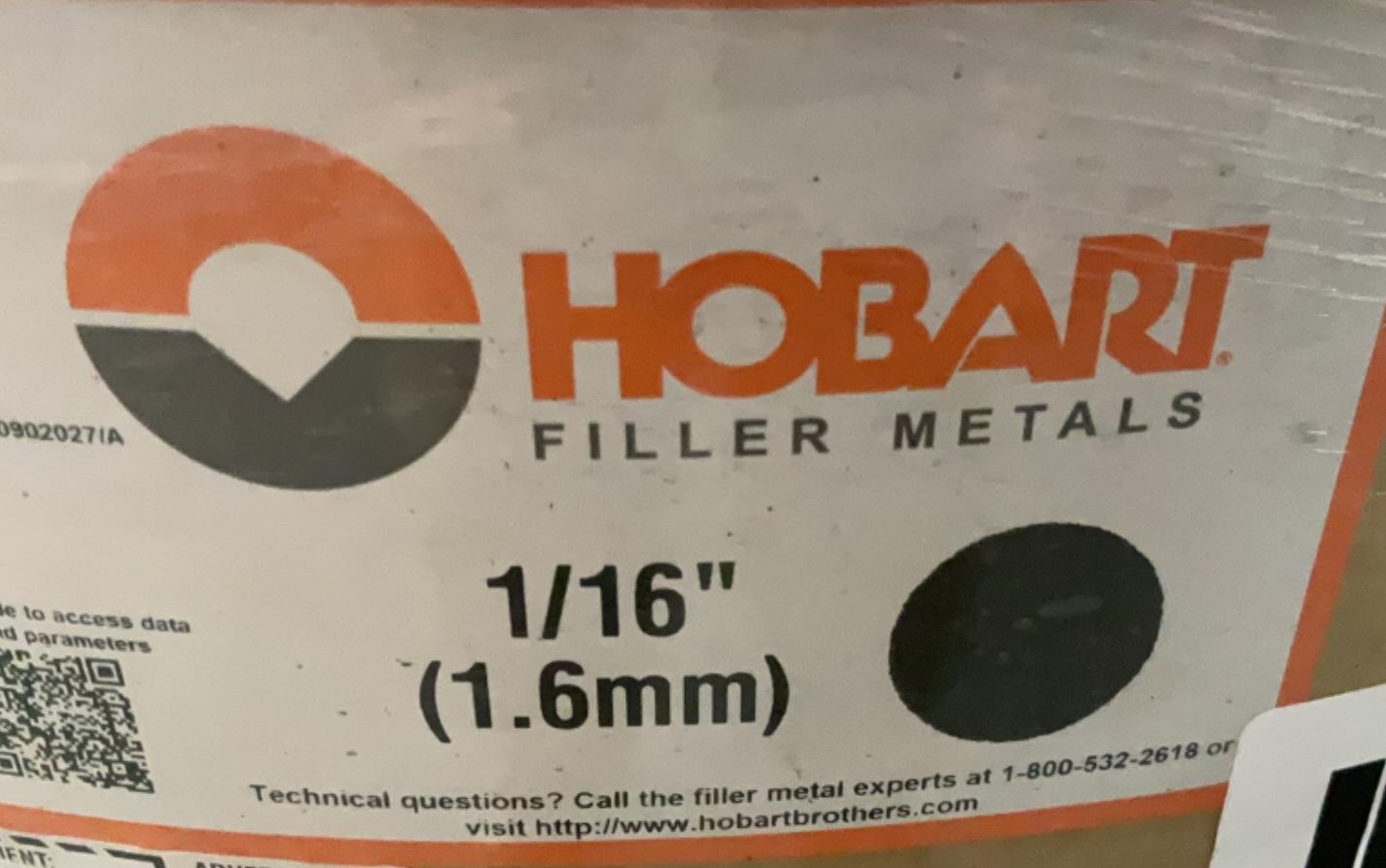 Hobart 750 LB Drum of 1/16" Welding Wire