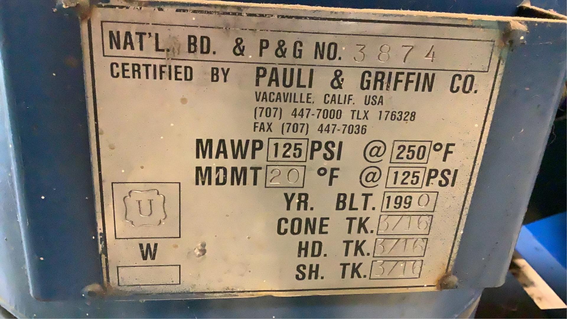 1990 Pauli&Griffin Plastic Reclaimable Abrasive Ma