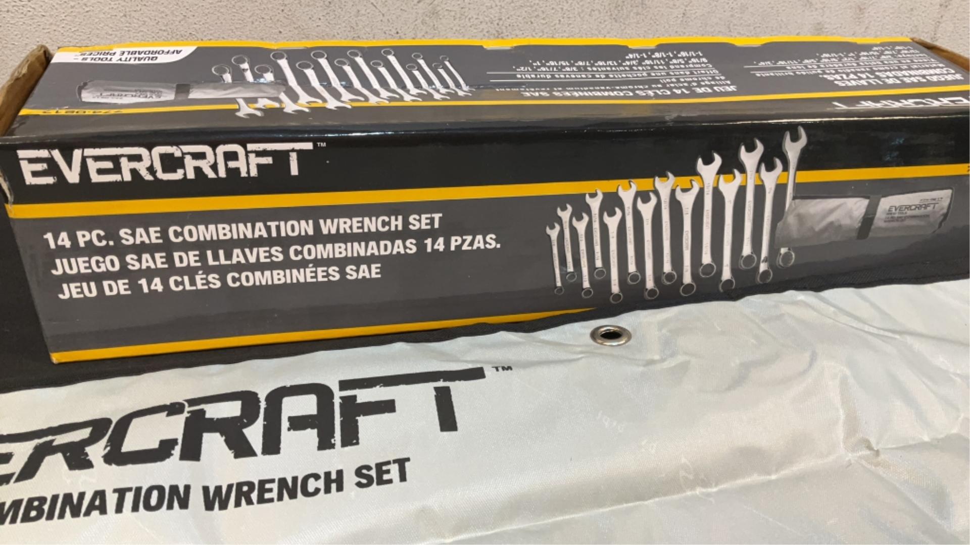 Evercraft 14pc Combo Wrench Set