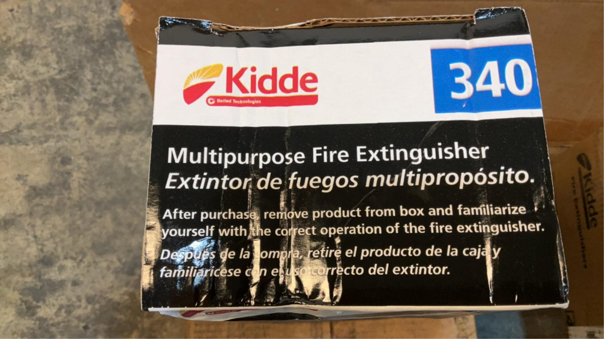 (4) kidde 5lb Fire Extinguishers