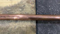 12'x1-1/4" Round Copper Bar Stock