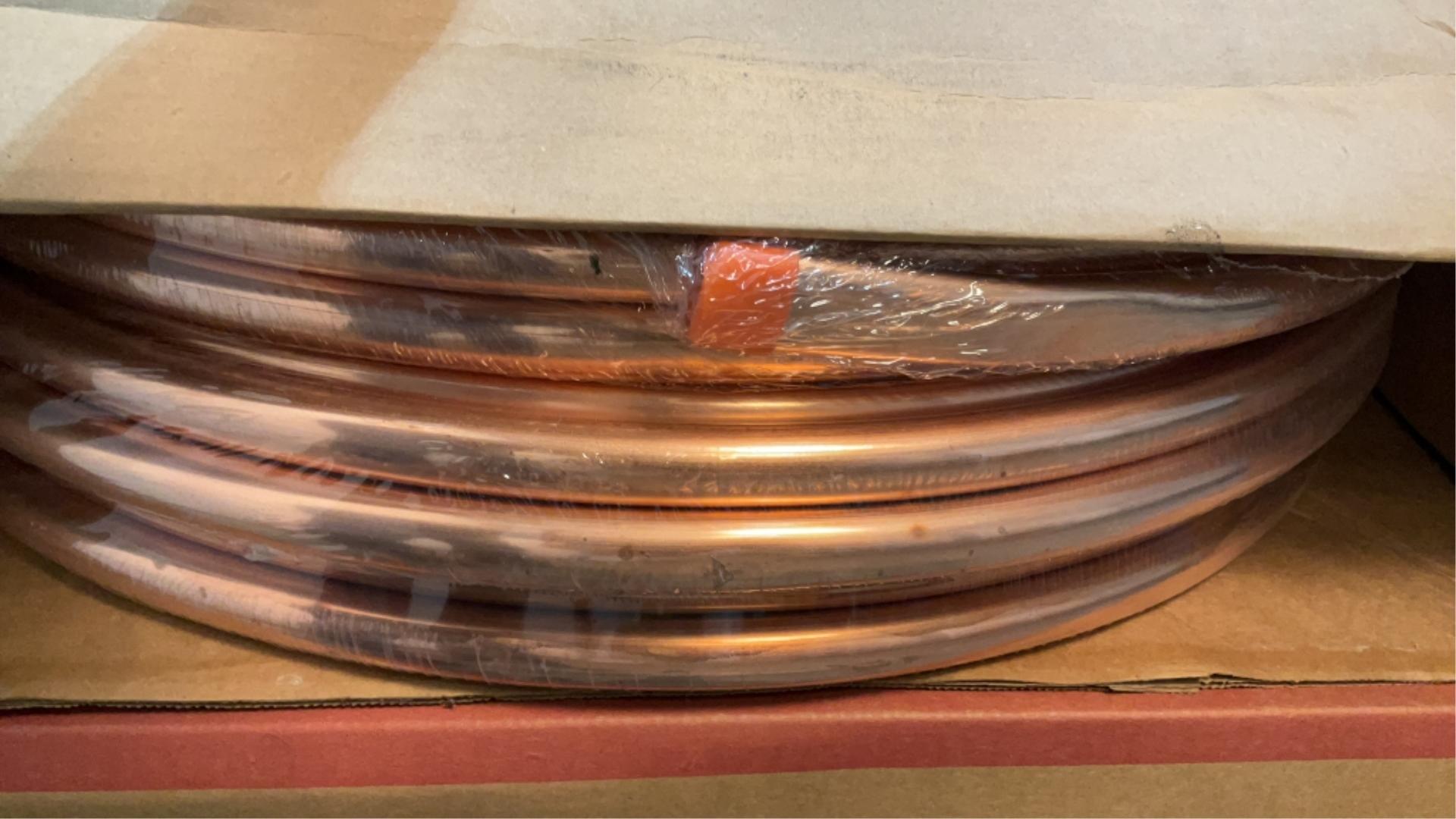 (3) Mueller 7/8"x50' Copper Refrigeration Tubing