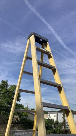 GreenBull 12' Fiberglass Step Ladder