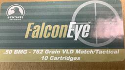 Sentinel Precision FalconEye .50 BMG Ammo