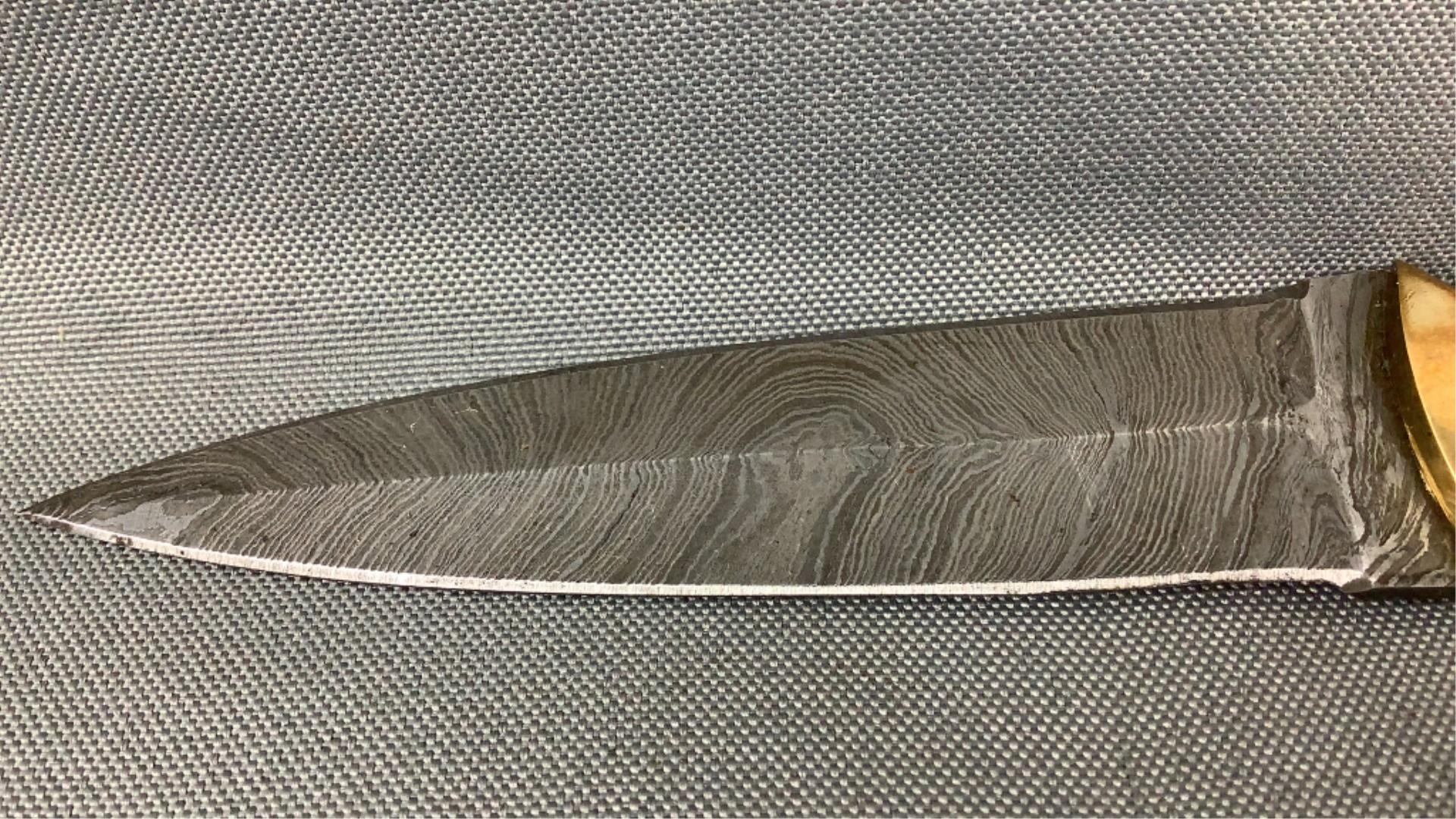 Custom Damascus Dagger