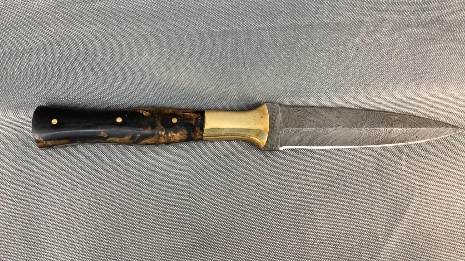 Custom Damascus Dagger