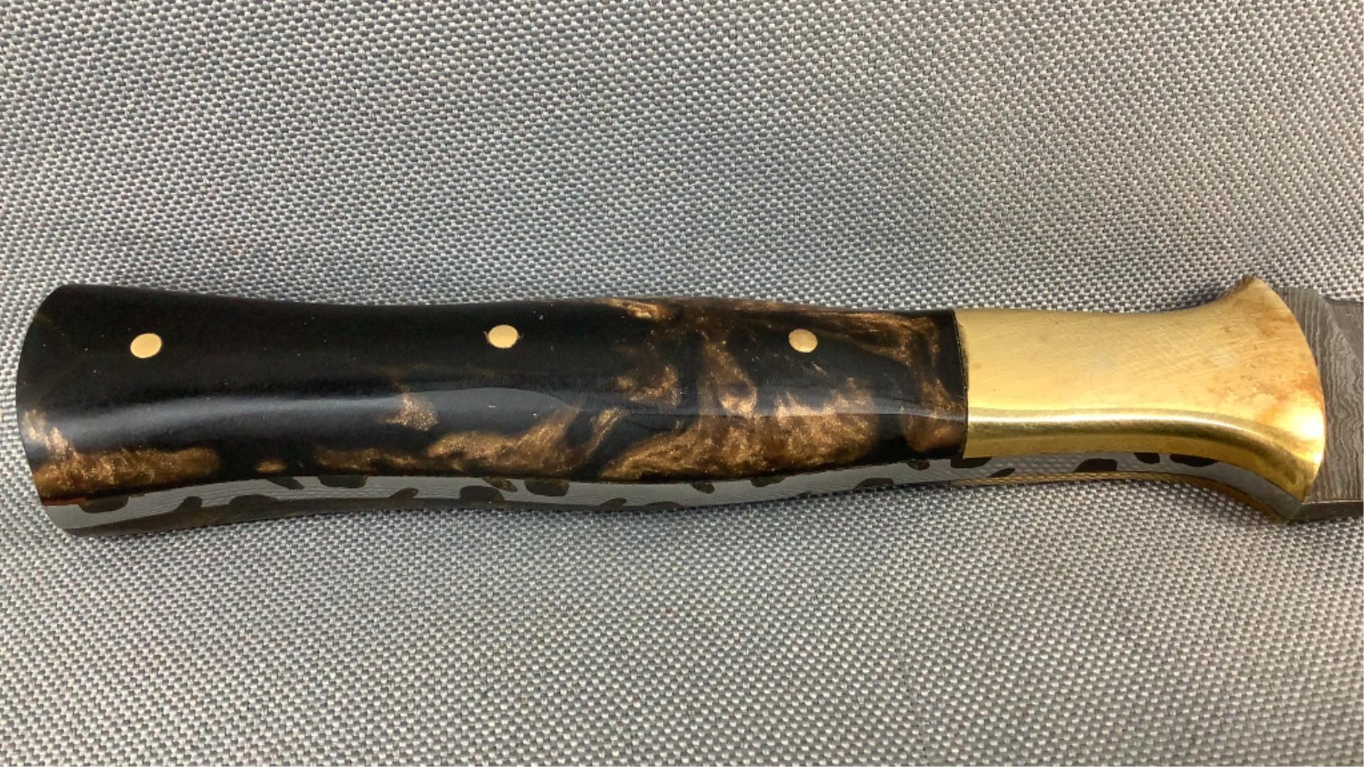 Custom Damascus Dagger
