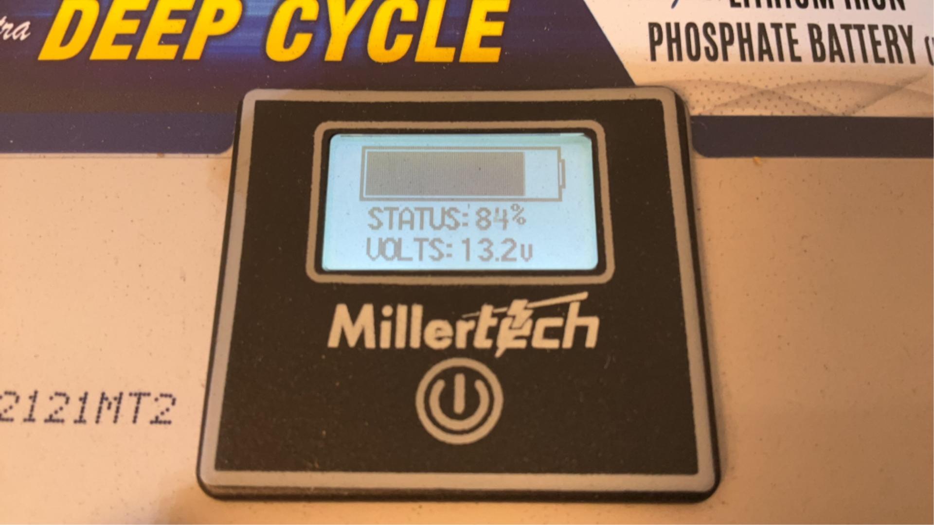 MillerTech 12V Lithium Iron Phosphate Battery LIFE