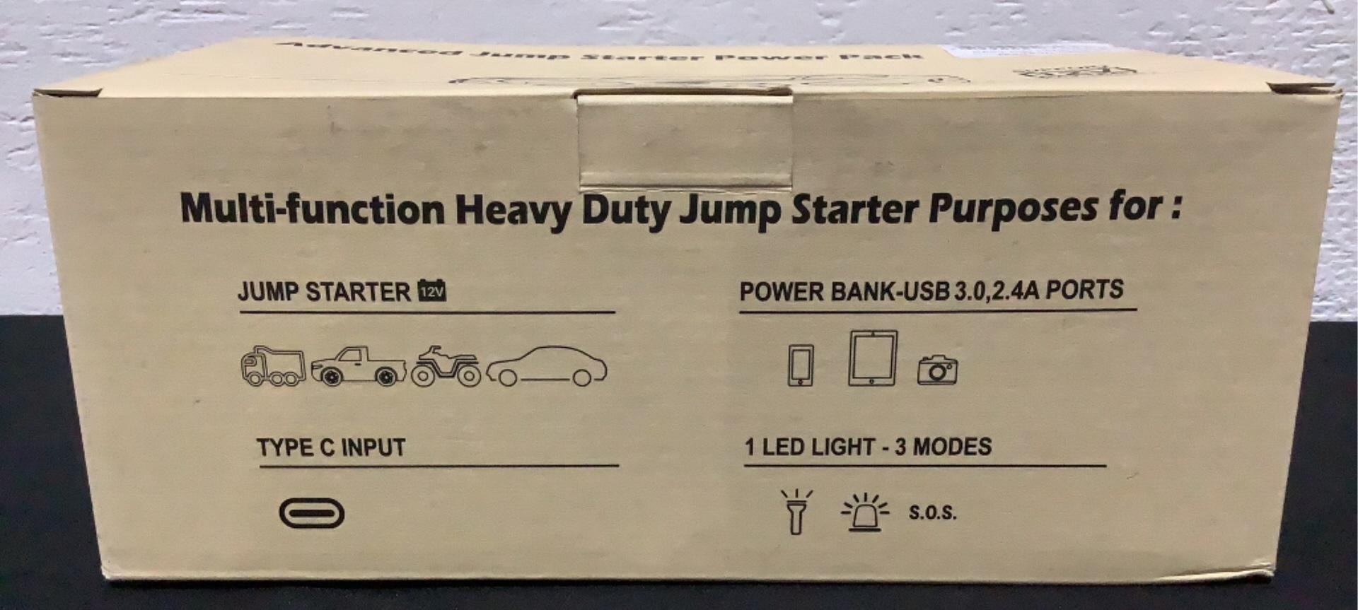 (2) Jump Starters S601