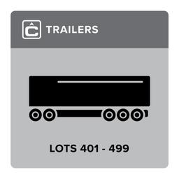 Trailers - Lots 401-499