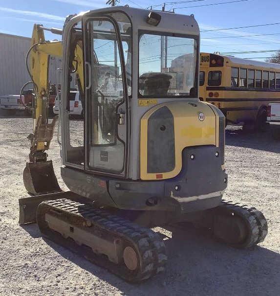 2018 Wacker Neuson Mini Excavator EZ38