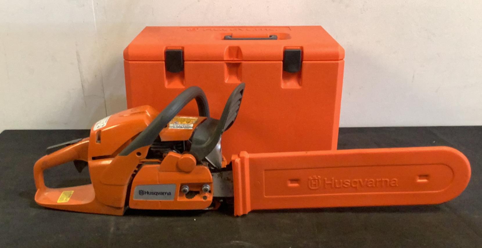 Husqvarna 20" Gas Powered Chainsaw 455 Rancher