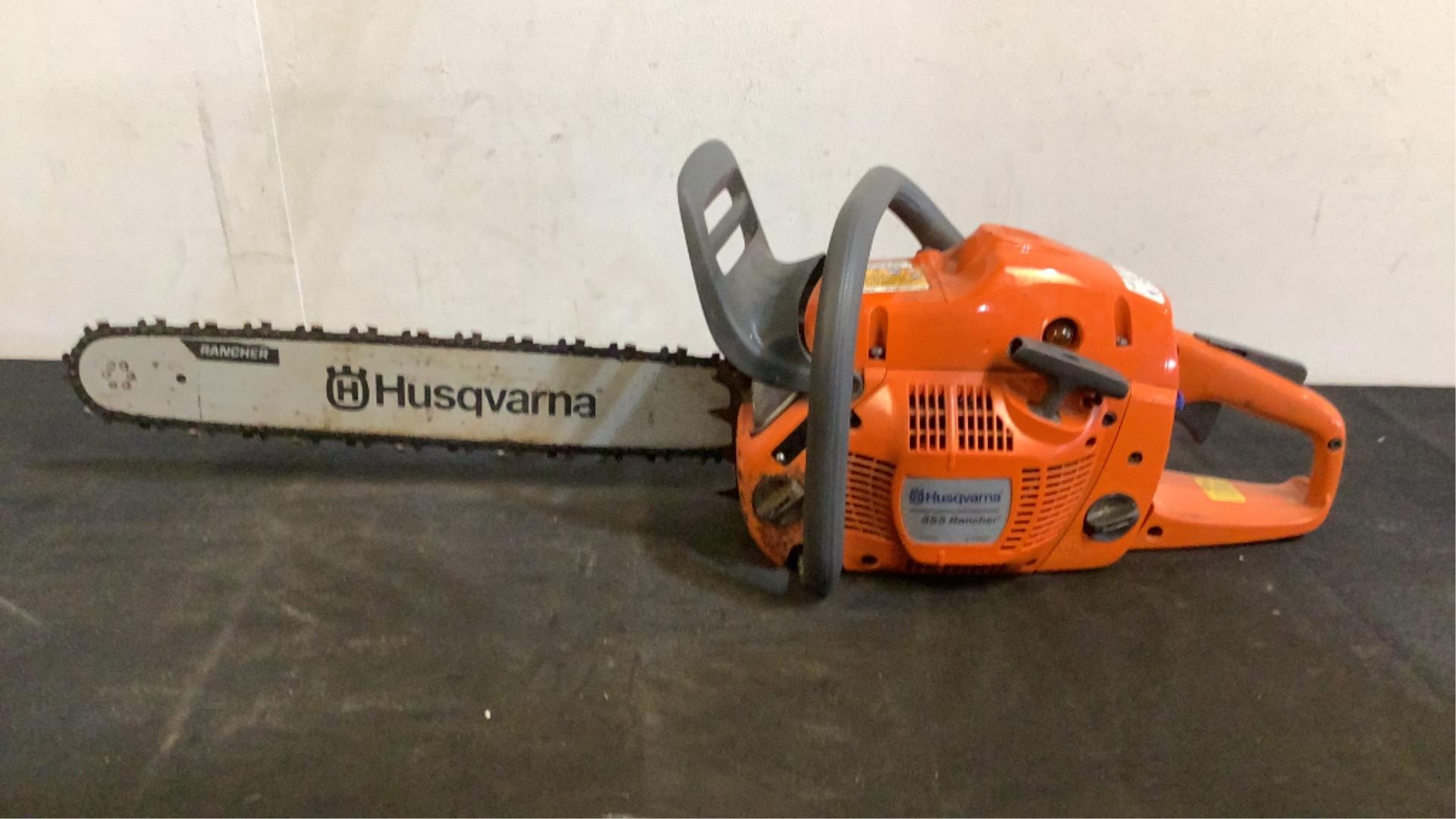 Husqvarna 20" Gas Powered Chainsaw 455 Rancher