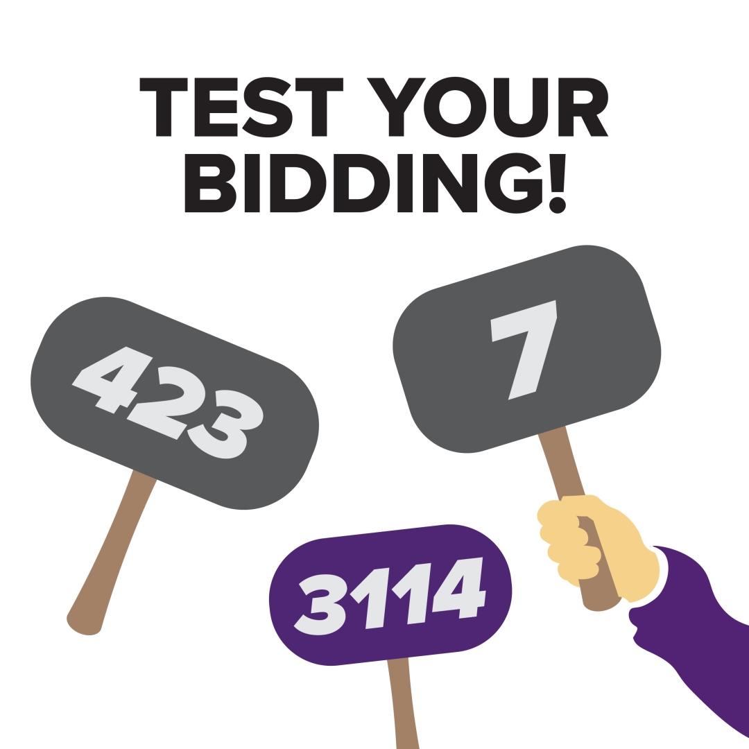 Test Your Bidding Skills - Practice Bidding Here