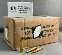440 Rnds Sentinel M118LR HPBT Match 308 Winchester