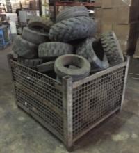 Warehouse Basket of Assorted Tires