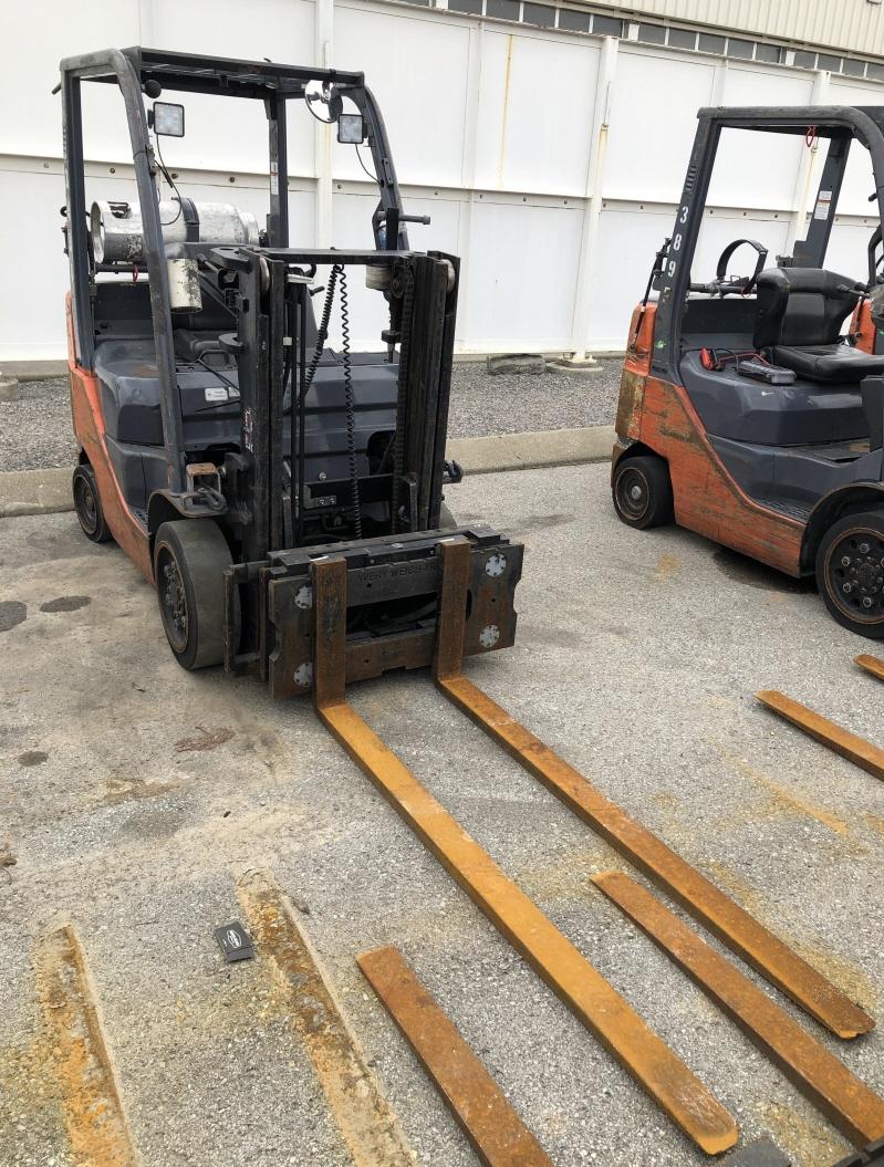 2008 Toyota 4700Lb LP Forklift 8FGCU25