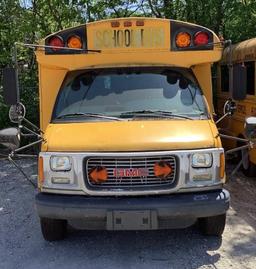 2002 GMC Savana 3500 Short School Bus *INOP*