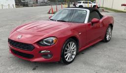 Bankruptcy Vehicle 2018 Fiat Spider 124 Convertibl