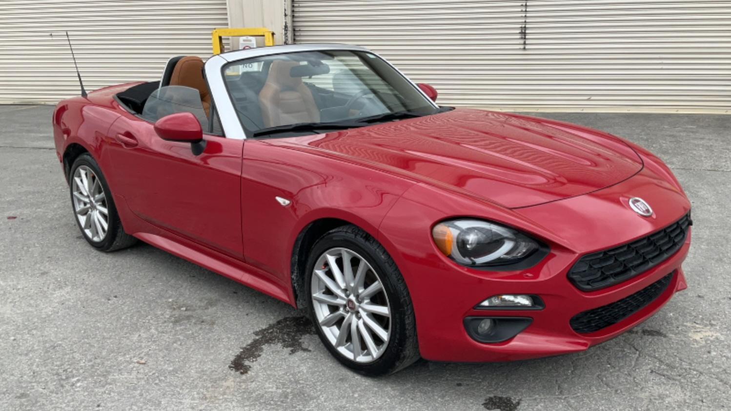 Bankruptcy Vehicle 2018 Fiat Spider 124 Convertibl