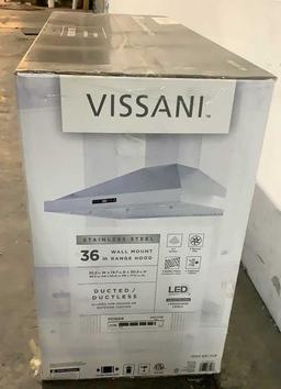 Vissani 36" Wall Mount Range Hood 1003 991 729