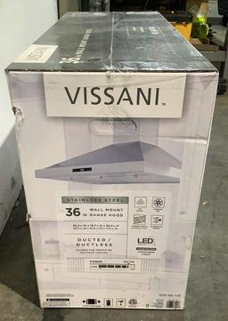 Vissani 36" Wall Mount Range Hood 1003 991 729