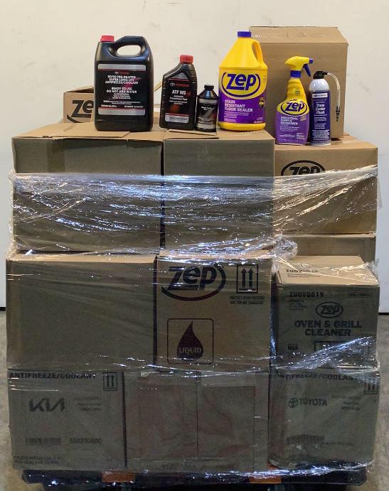 Mixed Lot- Cleaners & Automotive Fluids