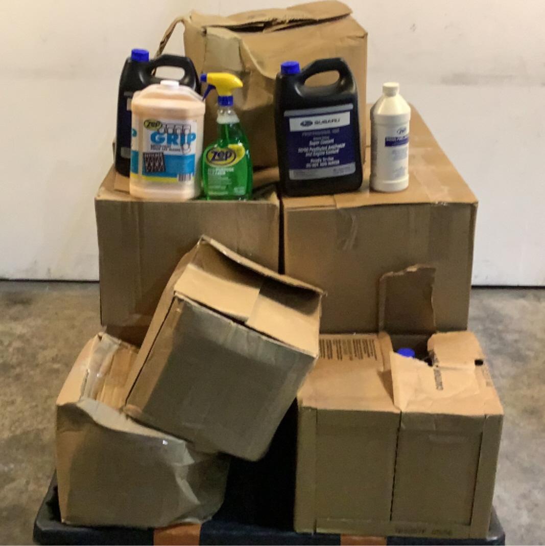 Mixed Lot- Cleaners & Automotive Fluids