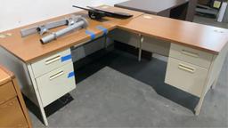 (3) Assorted Desks