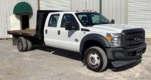 2015 Ford F-450 SD Flatbed Truck 4X4