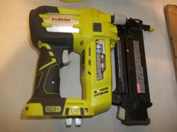 Ryobi 18-Volt Brad Nailer, no battery or charger,