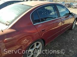 2006 Nissan Altima Passenger Car, VIN # 1N4AL11D46N376768