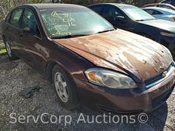 2007 Chevrolet Impala Passenger Car, VIN # 2G1WT58K779217753 Reconstructed