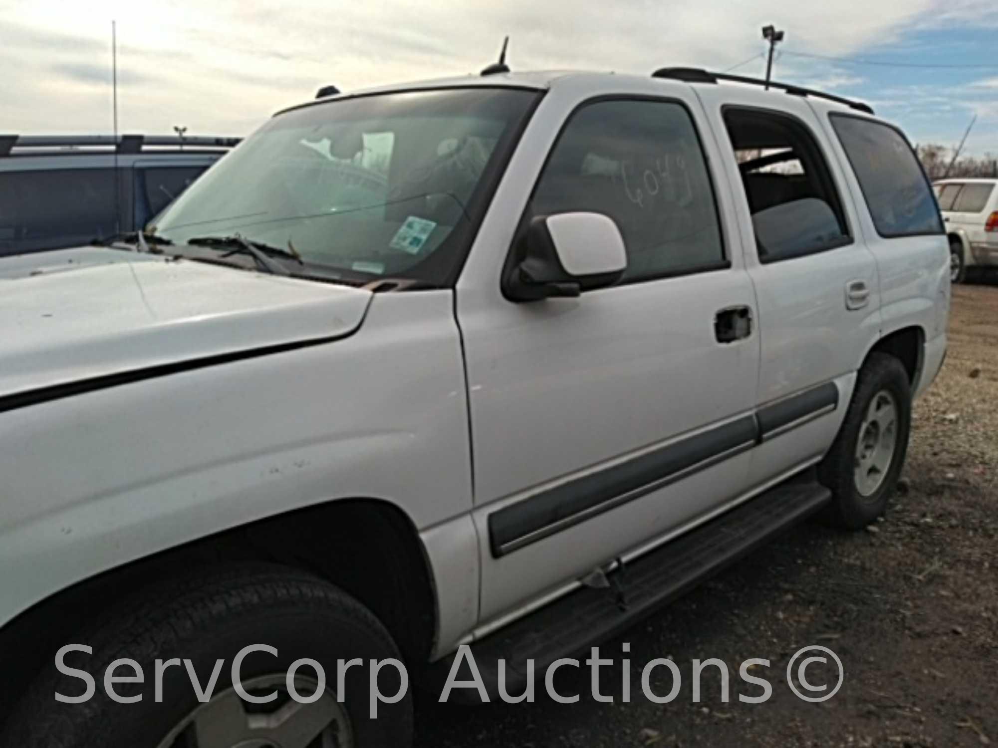 2004 Chevrolet Tahoe Multipurpose Vehicle (MPV), VIN # 1GNEC13Z44R295187