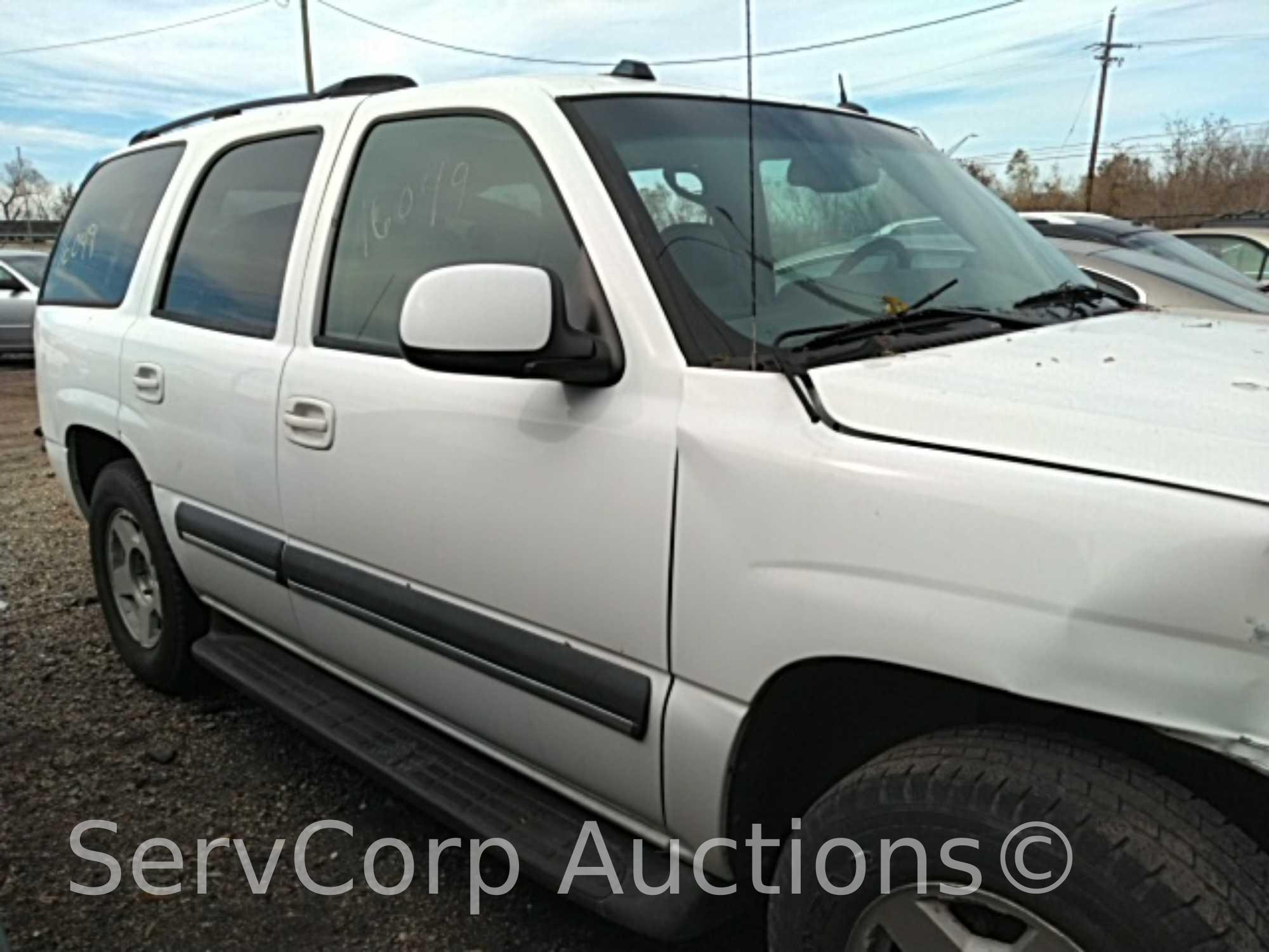 2004 Chevrolet Tahoe Multipurpose Vehicle (MPV), VIN # 1GNEC13Z44R295187