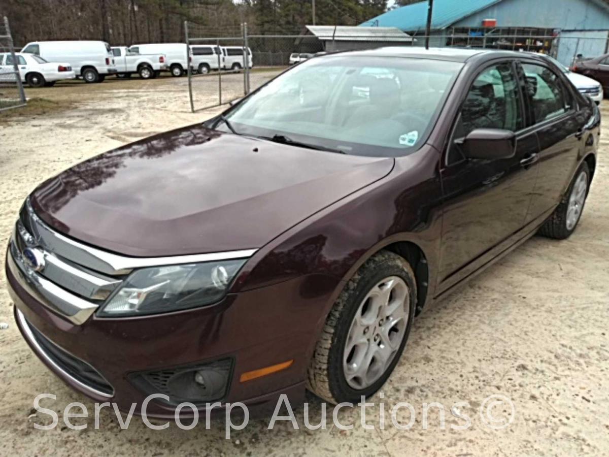 2011 Ford Fusion Passenger Car, VIN # 3FAHP0HG0BR322310