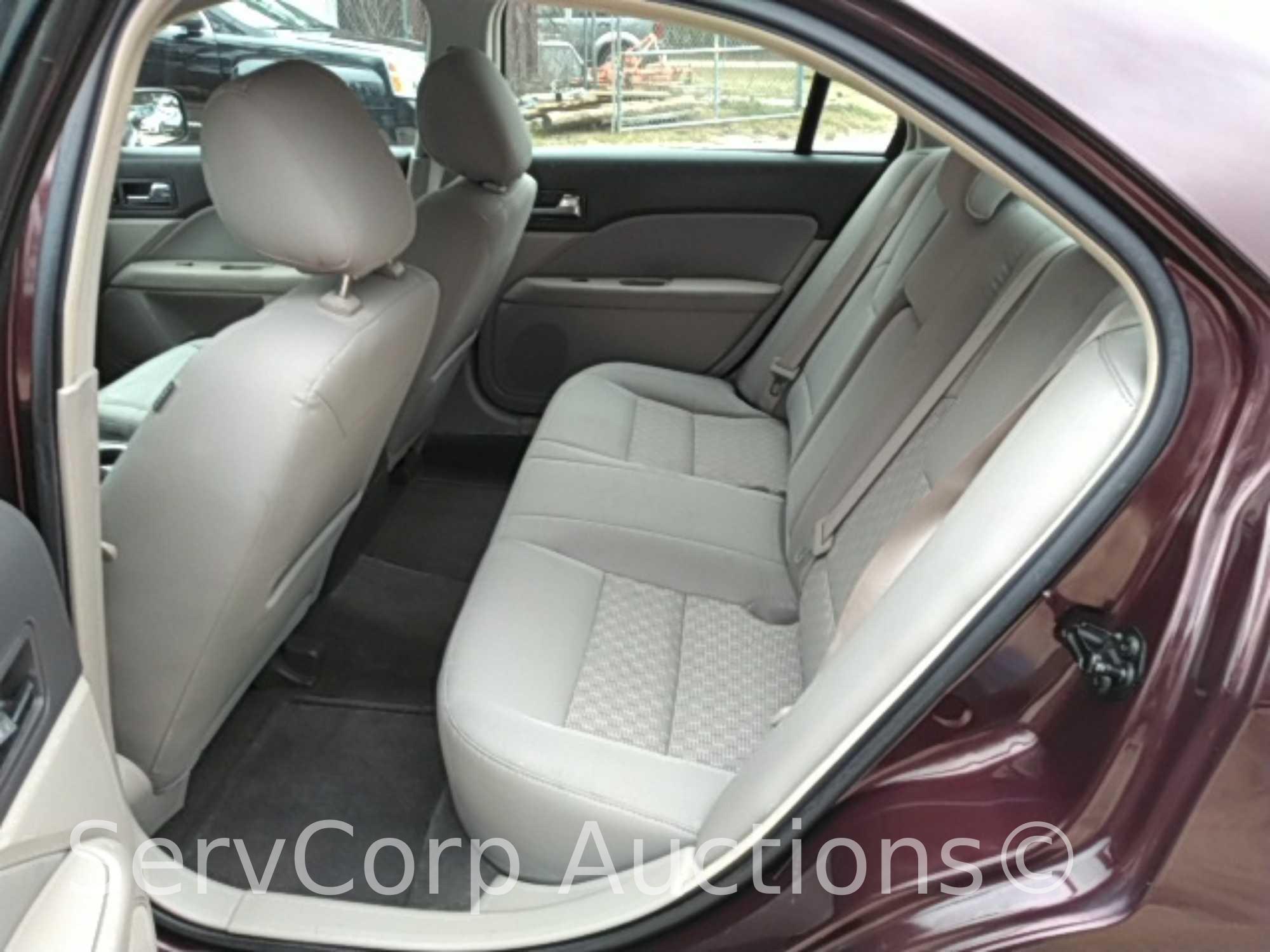 2011 Ford Fusion Passenger Car, VIN # 3FAHP0HG0BR322310